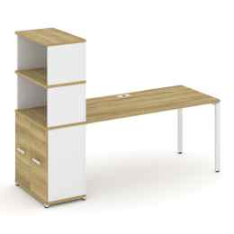 Стол рабочий Concept CN.SP-232 Металл белый